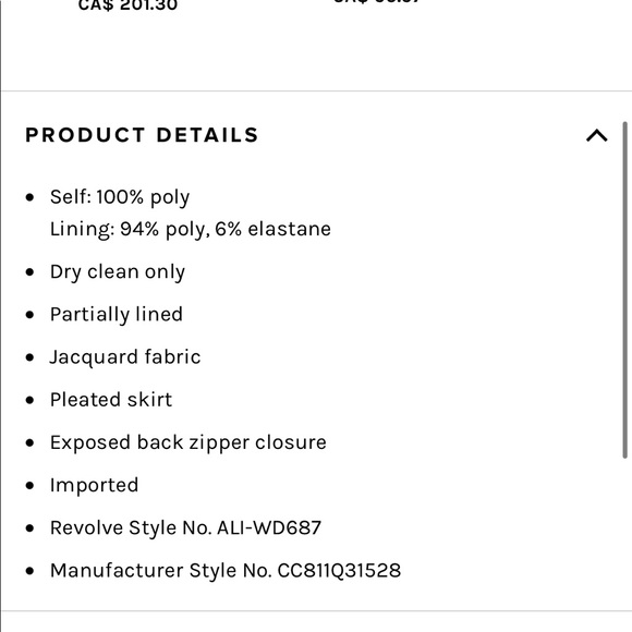 Tanner Dress in Black Multi by Alice + Olivia - Picture 7 of 7